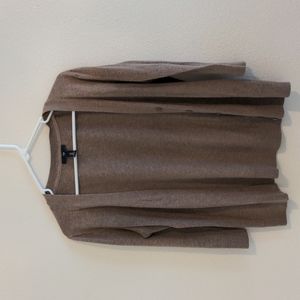 Tan cardigan